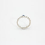 Anillo de plata y piedra topacio azul Ali - Imagen 2