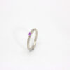 Anillo de plata y piedra Amatista Ali