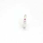 Anillo de plata y piedra Rubí - Imagen 3