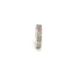 Anillo de plata con textura y piedra rubí de Mon Joies: una joya elegante y sofisticada que combina la durabilidad de la plata de ley con la vibrante belleza del rubí. Ideal para ocasiones especiales y uso diario.