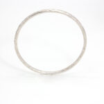 Brazalete martelé de plata - Imagen 2