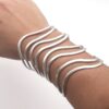 Pulsera brazalete plata 925 ONA - Imagen 2